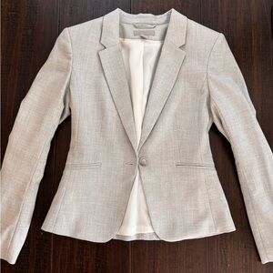 H&M Light Gray Women's Blazer - Single Button